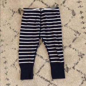 Hanna Andersson size 80 navy wiggle pants